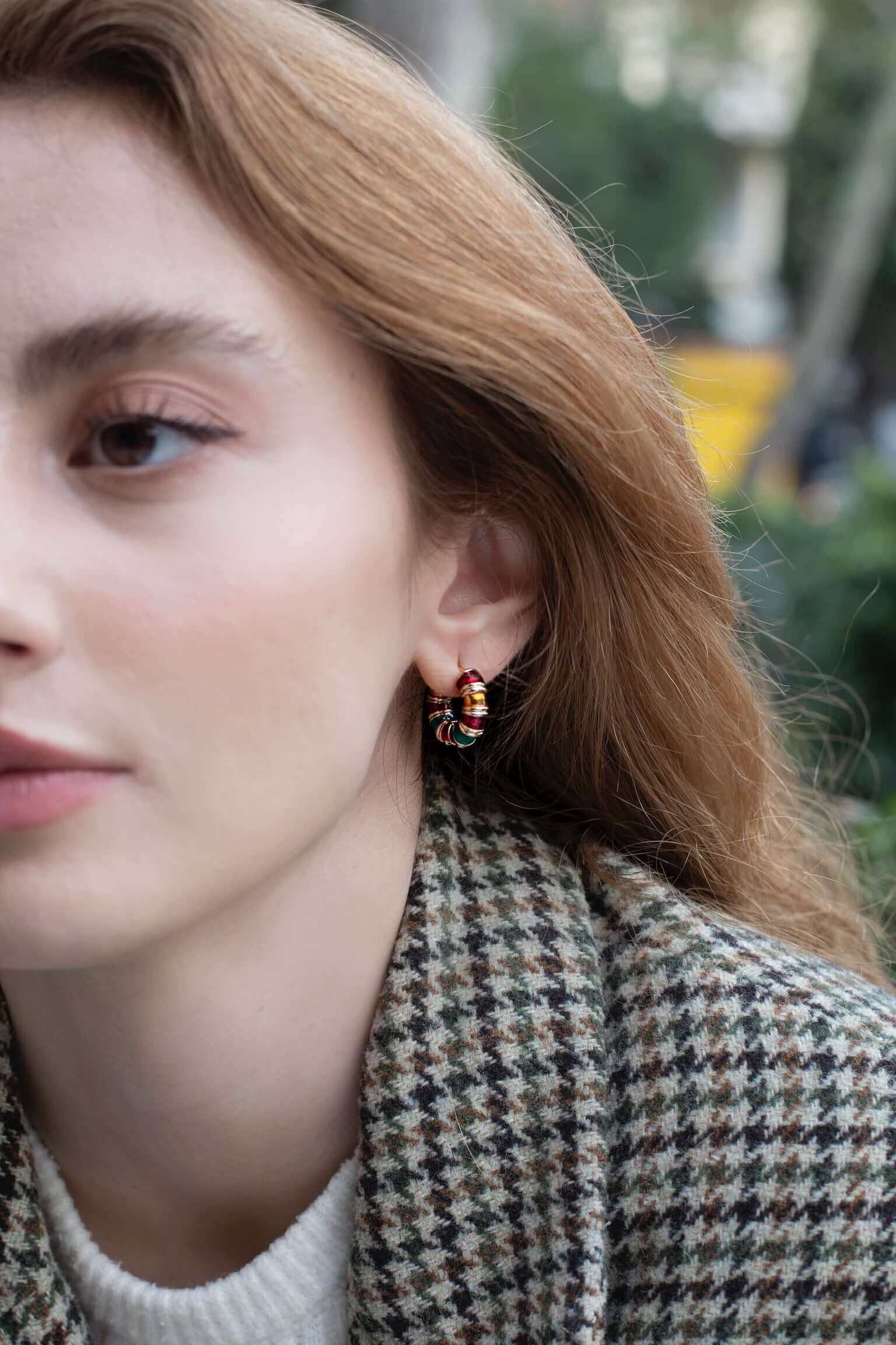 Diwali Hoop Earrings