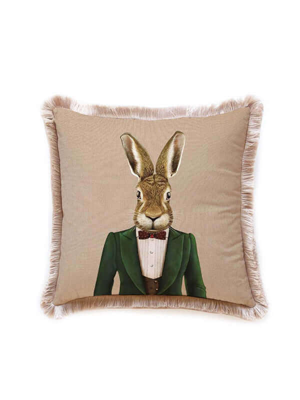 RABBIT VELVET CUSHION