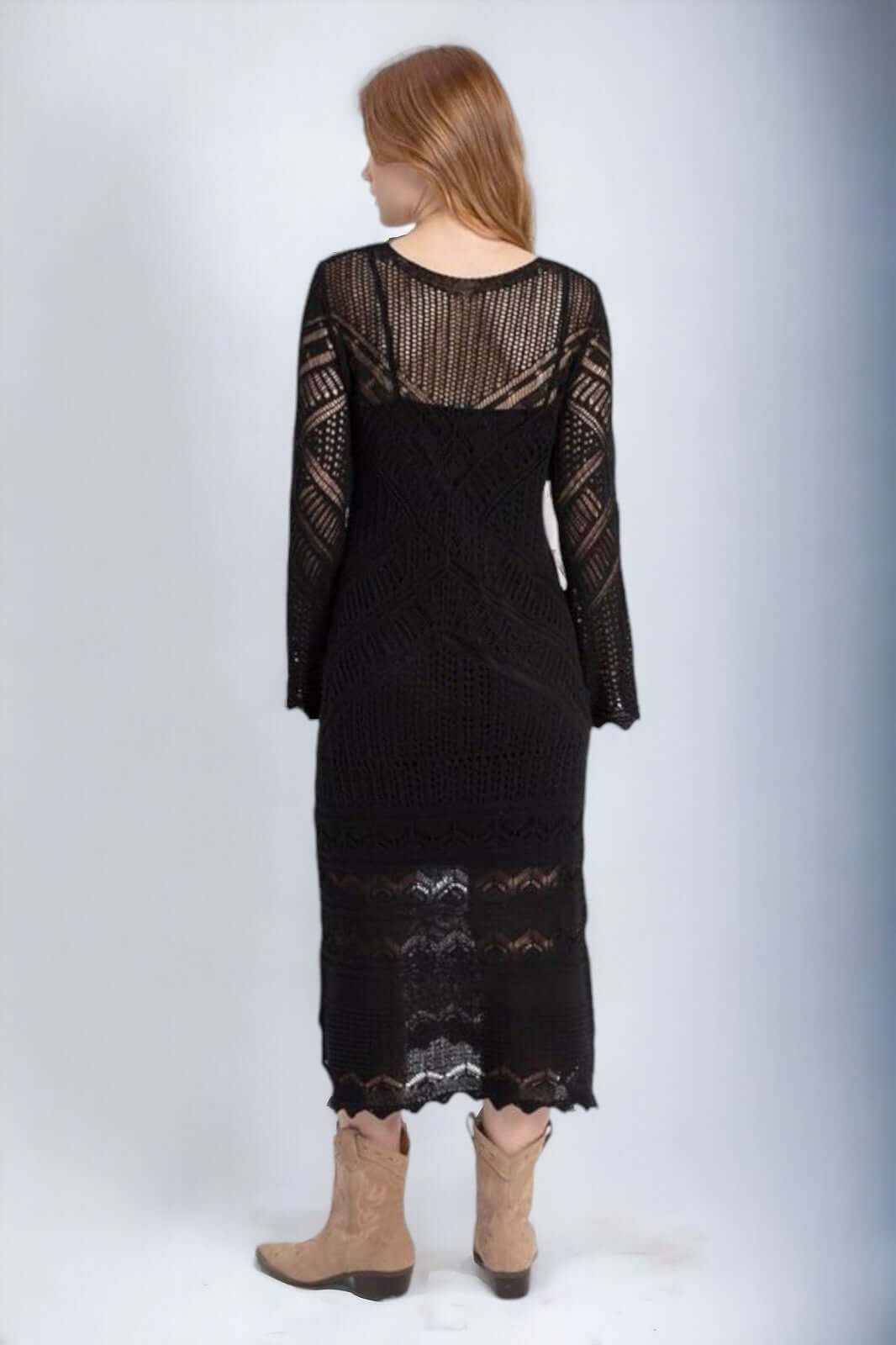 Knitwear Black Dress