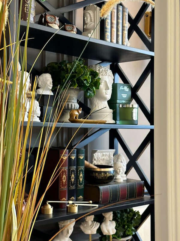 Black Wooden Bookshelf