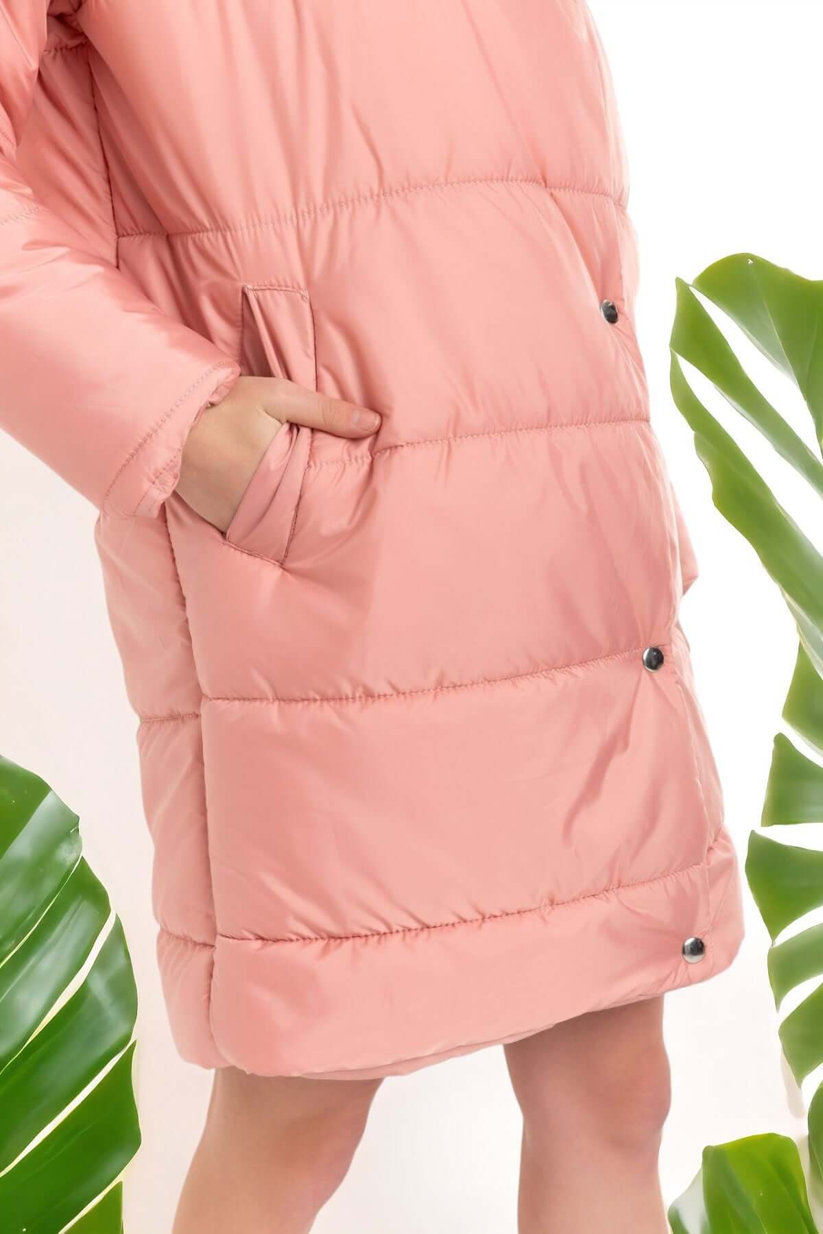 Long Puffer Anorak - Powder