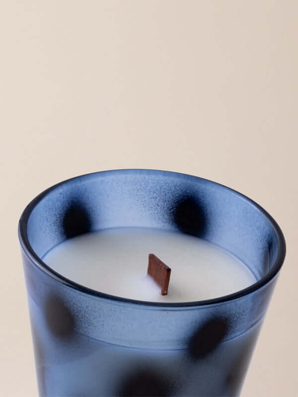 LEOPARD BLUE CANDLE