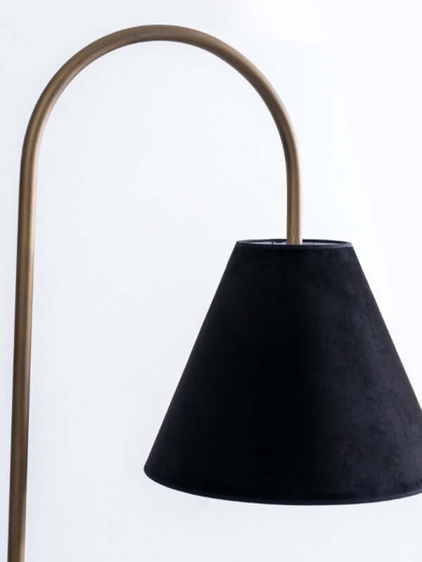 ANNIE FLOOR LAMP WITH SIDE TABLE