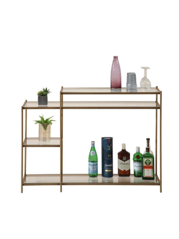 DANNY BRASS CONSOLE TABLE