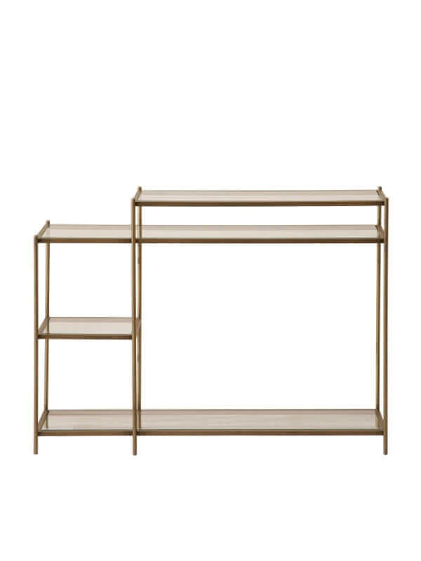 DANNY BRASS CONSOLE TABLE