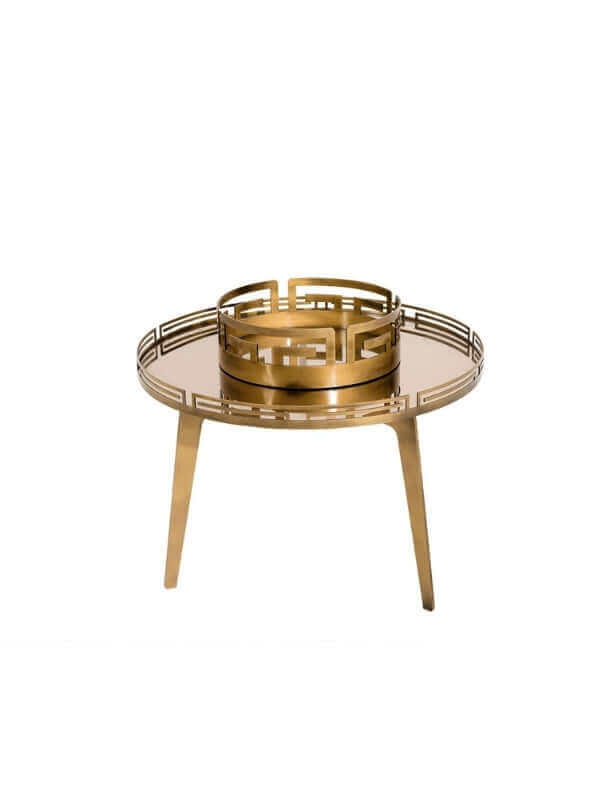 MARIA BRASS COFFEE TABLE SET