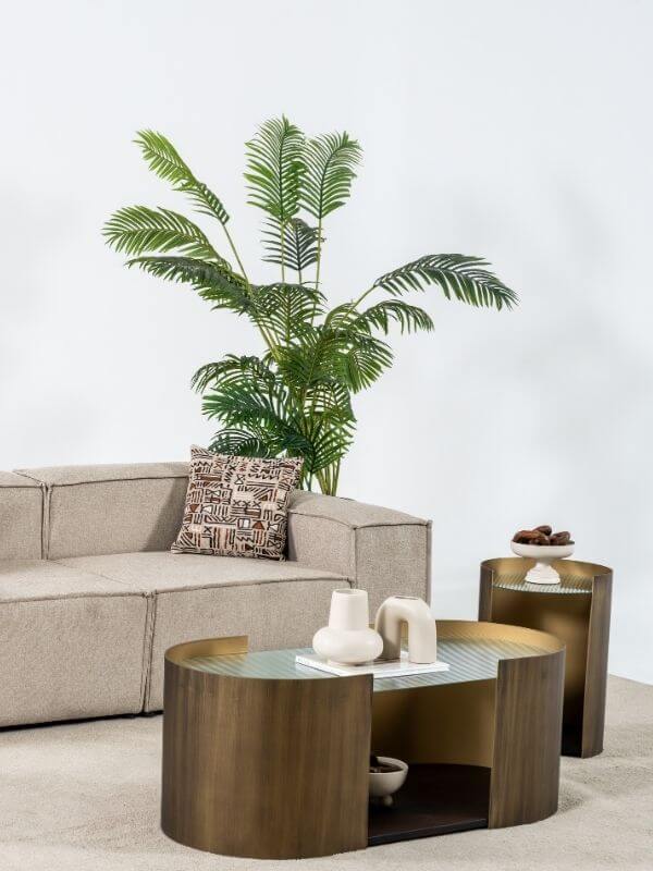 SPRING COFFEE TABLE AND SIDE TABLES