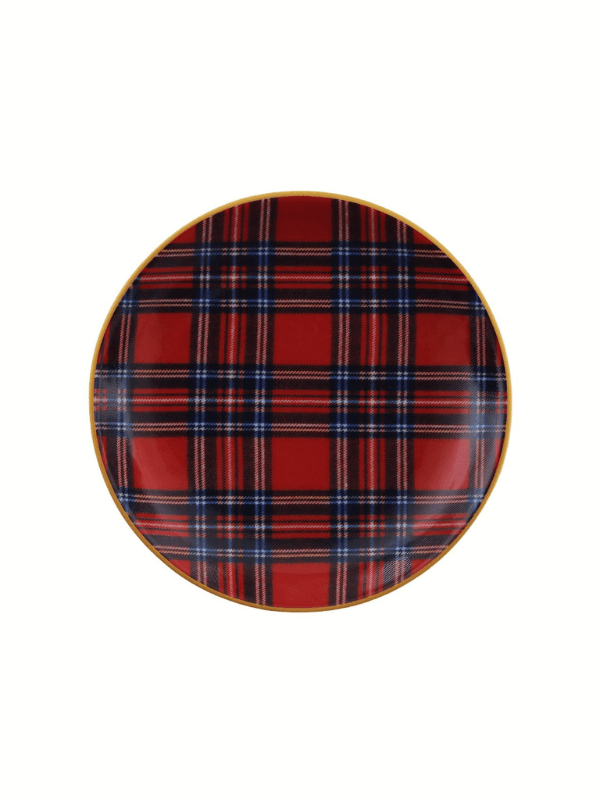 Tartan Plaid Dinner Plate