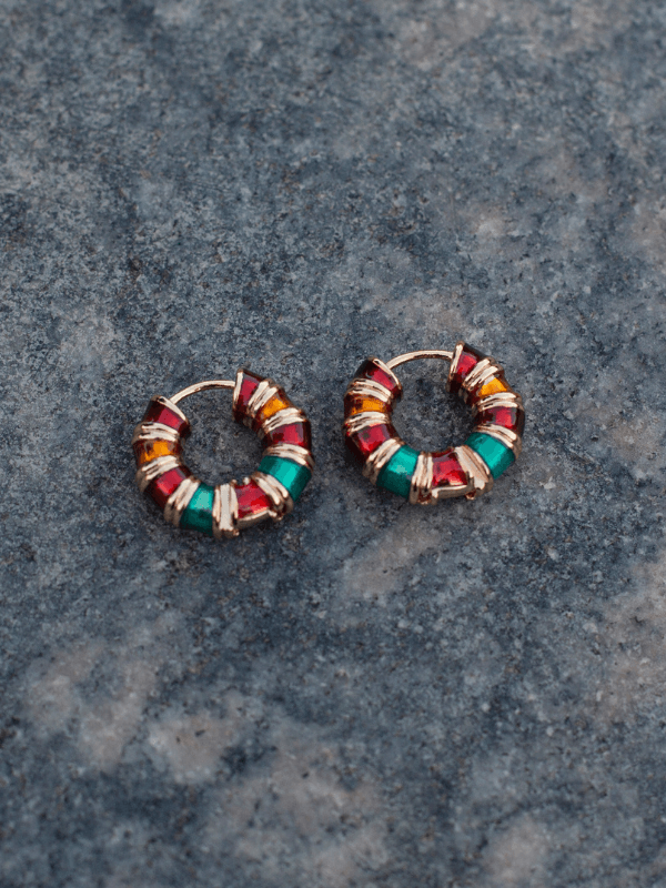 Diwali Hoop Earrings