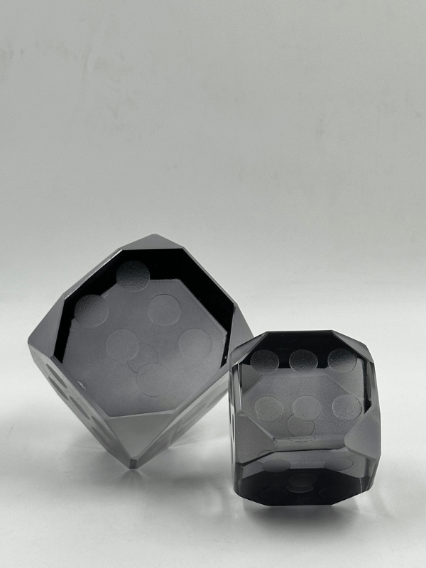 Decorative Glass Dice