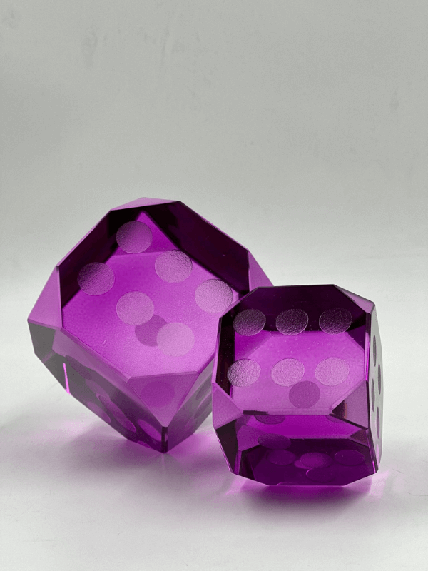 Decorative Glass Dice