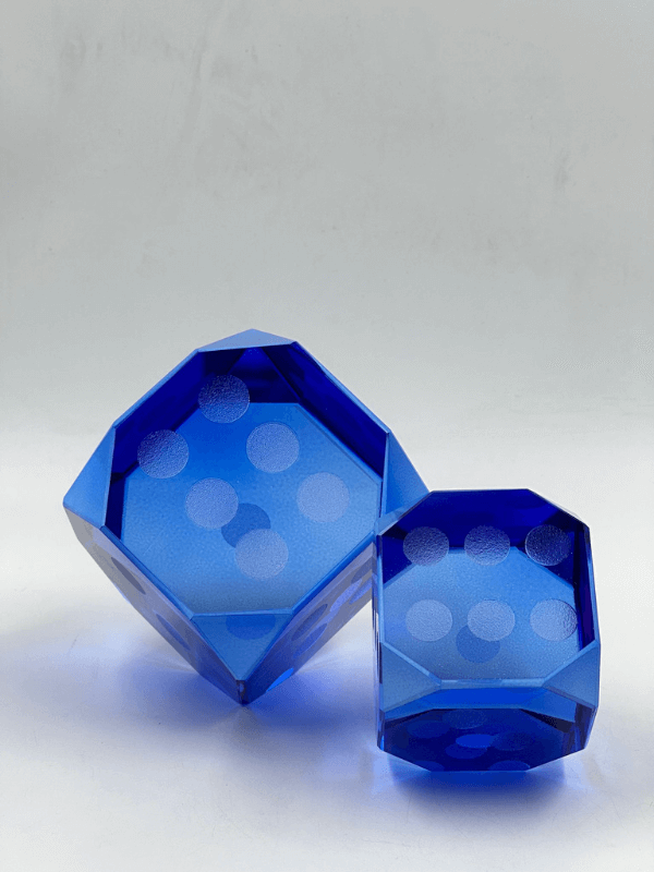 Decorative Glass Dice