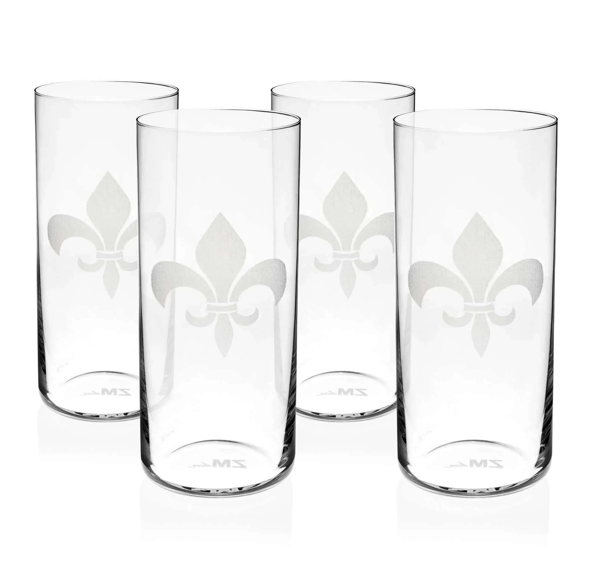 Fleur-de-lis Glass